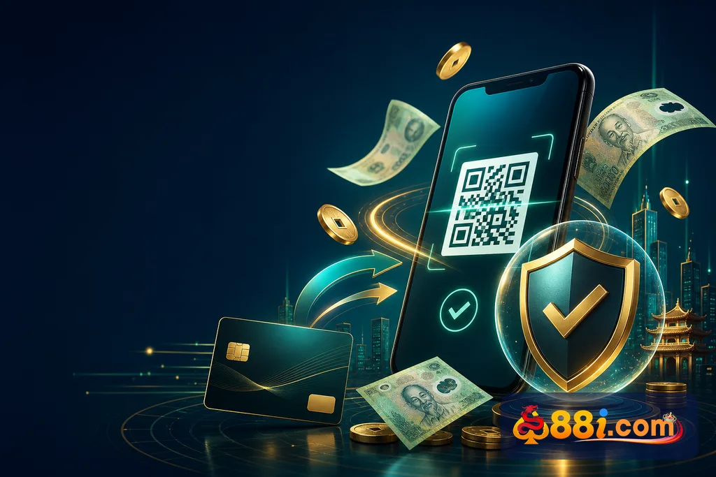 Phương thức thanh toán 88i: MoMo, VietQR, ZaloPay và ngân hàng Việt Nam