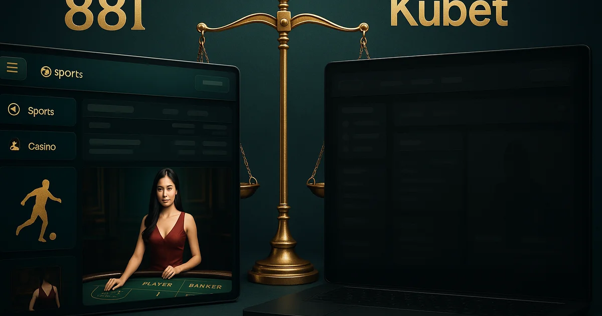 Banner so sánh 88i vs Kubet 2026 — nhà cái 88I và Kubet cho người chơi Việt Nam