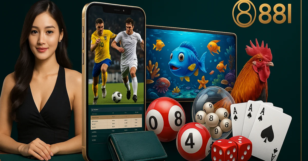 Hệ sinh thái game nhà cái 88I — casino thể thao nổ hũ bắn cá xổ số đá gà game bài