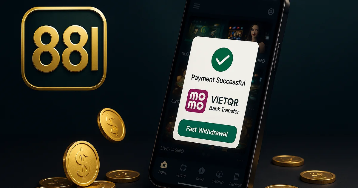 App mobile và thanh toán VNĐ tại nhà cái 88I — MoMo VietQR nạp rút nhanh